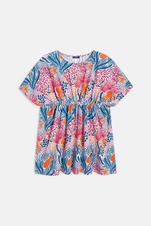 Robe de plage imprimée Fille