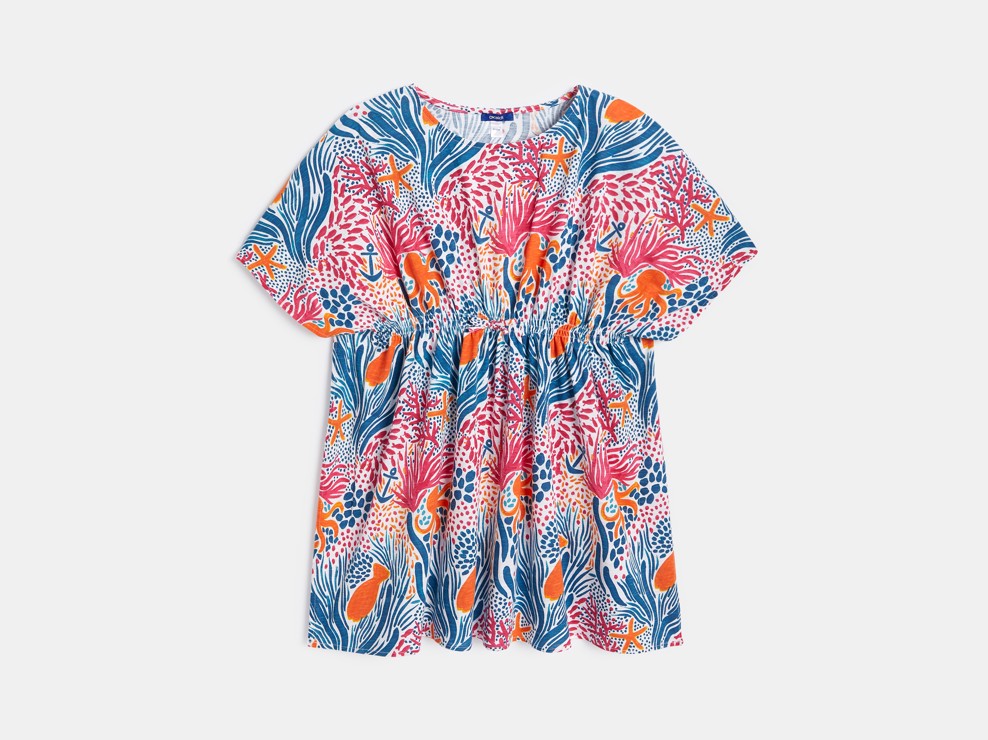 Strandjurk met print voor meisjes 2