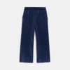 Pantalon large en jersey bleu marine Fille