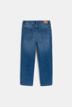 Vaquero ancho ultrarresistente azul niño 2