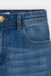 Vaquero ancho ultrarresistente azul niño 3