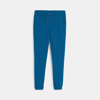 Jogging en molleton light uni bleu Garçon