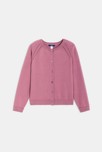 Cardigan fin rouge Fille