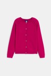 Cardigan fin rouge Fille