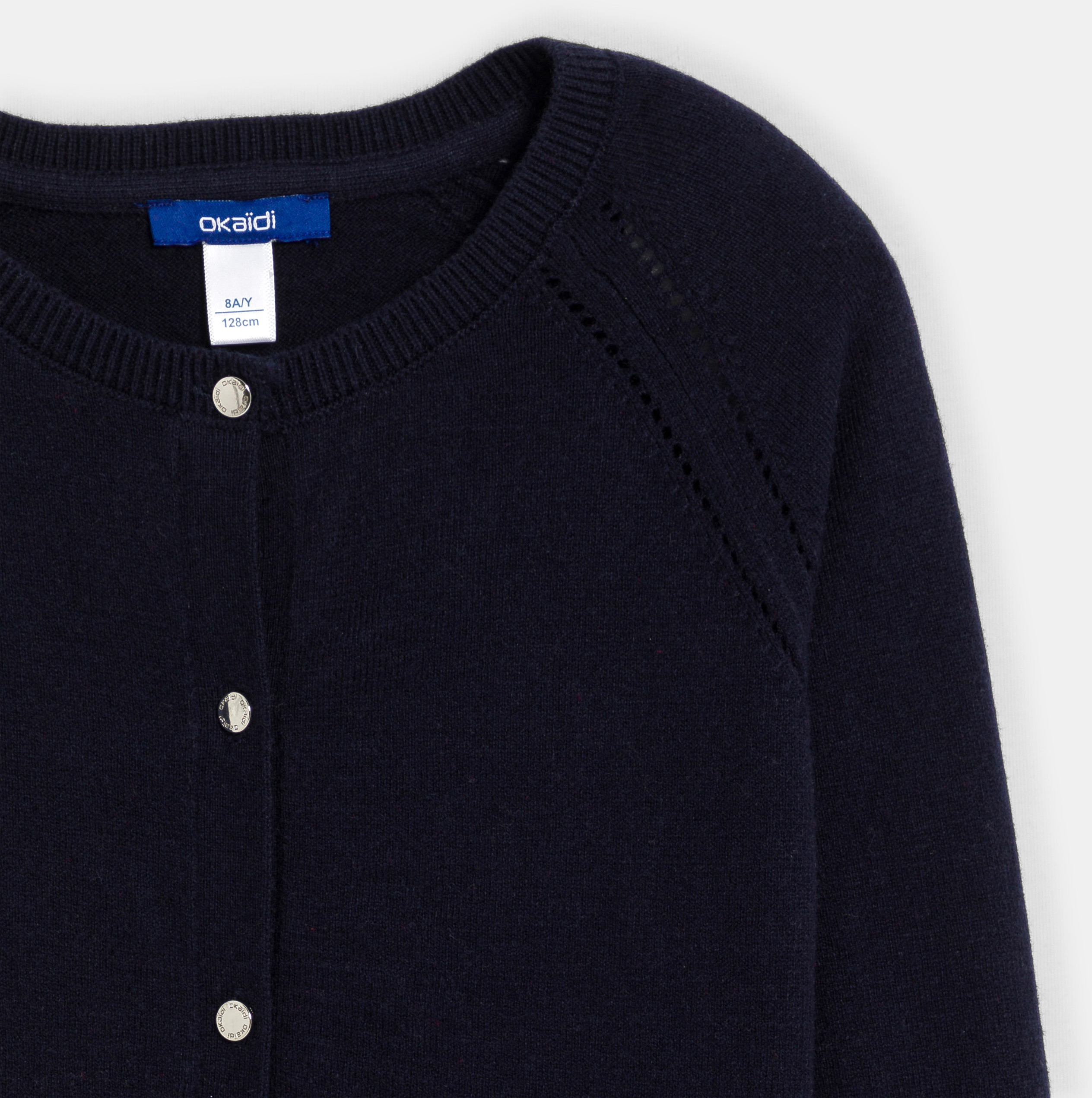 Fina plava vesta za djevojčice 2