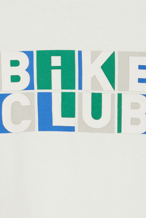 Weißes T-Shirt Bike Club Jungen 2