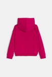 Sudadera con capucha rosa para niña 4