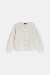 Sweat-shirt en molleton fantaisie écru Fille