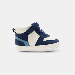 Blaue Baby-High Top Sneakers für Jungs 1