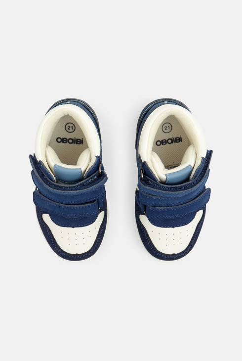 Hohe Kleinkinder-Turnschuhe Street in Blau für Jungen 2