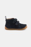 Bottines premiers pas cuir bleu bébé garçon