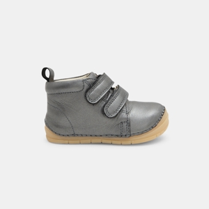 Bottines premiers pas gris irisé bébé fille 1