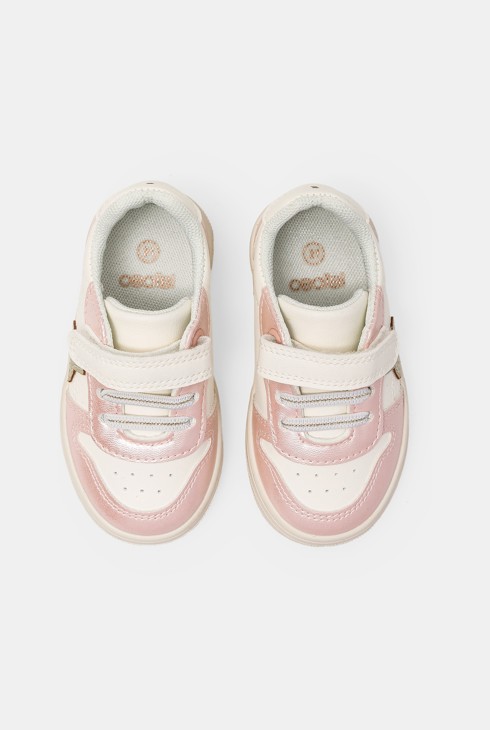 Turnschuhe rosa Kleinkind Mädchen Stern 2