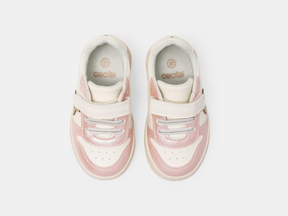 Turnschuhe rosa Kleinkind Mädchen Stern 2