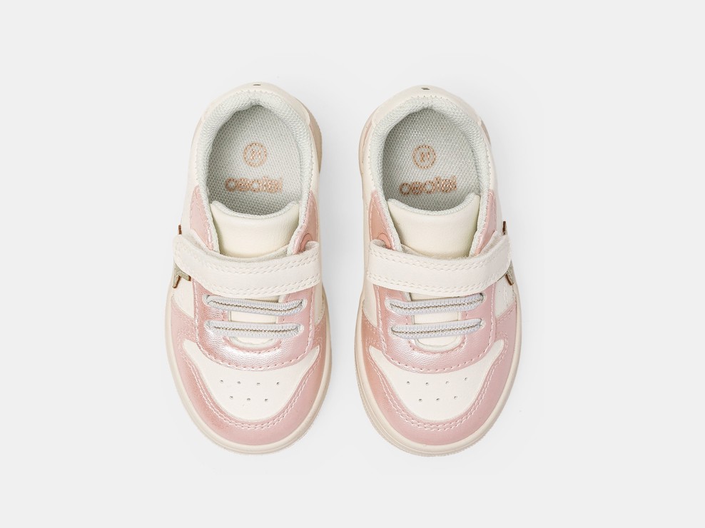 Turnschuhe rosa Kleinkind Mädchen Stern 2