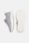 Baskets running mauve fille 3