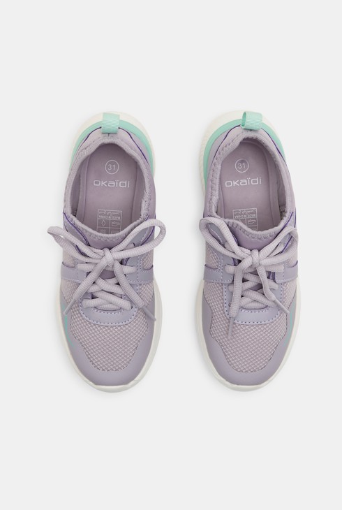 Running-Turnschuhe in Mauve Mädchen 2