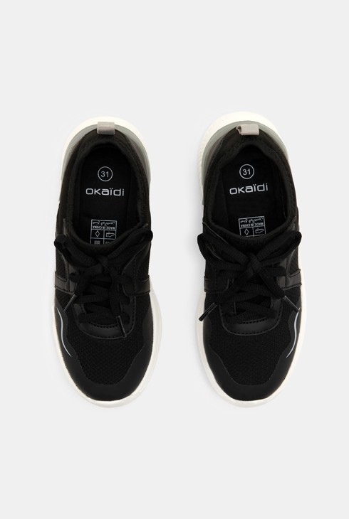 Zwarte running sneakers voor jongens 2