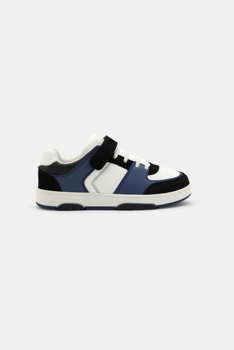 Baskets street bleu garçon 1