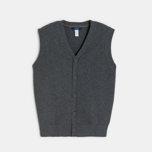 Gilet sans manches gris Garçon 1