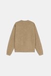 Pull motif scandinave beige foncé Garçon 3