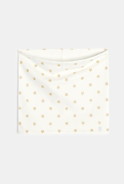 Snood en coton imprimé étoile Fille 1