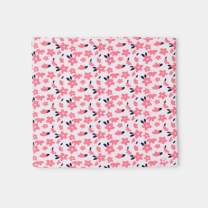 Snood en coton imprimé fleur Fille 1