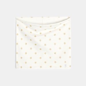 Snood en coton imprimé étoile Fille