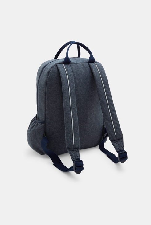 Anthrazitgrauer A4-Rucksack Jungen