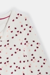 Pelele de terciopelo con coraznoes rosa bebé niña (pack de 2) 4