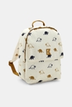 Petit sac à dos à motif écru Garçon 1