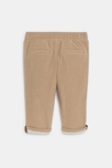 Pantalón pana flexible beige bebé niño 2