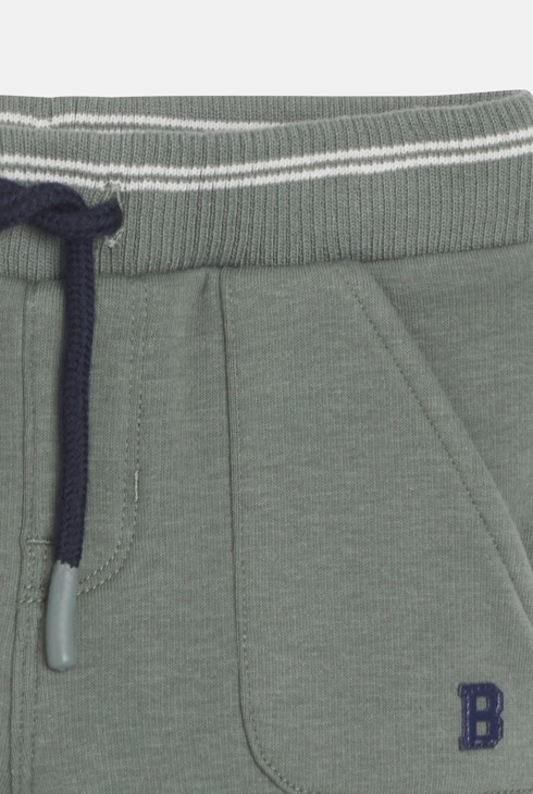 Pantalon de jogging en molleton vert bébé garçon 2