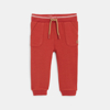 Pantalon de jogging en molleton rouge bébé garçon