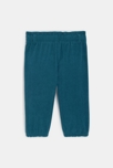 Pantalon velours côtelé taille élastique vert bébé fille 3