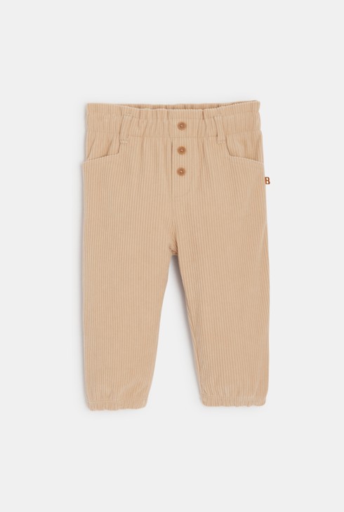 Cordhose mit Dehnbund in Beige Kleinkind Mädchen 1
