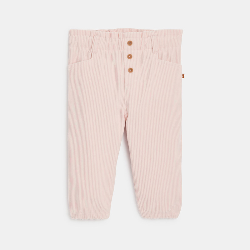 Cordhose mit Dehnbund in Beige Kleinkind Mädchen