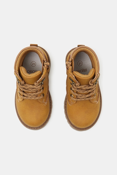 Scarponcini marroni per neonato 2