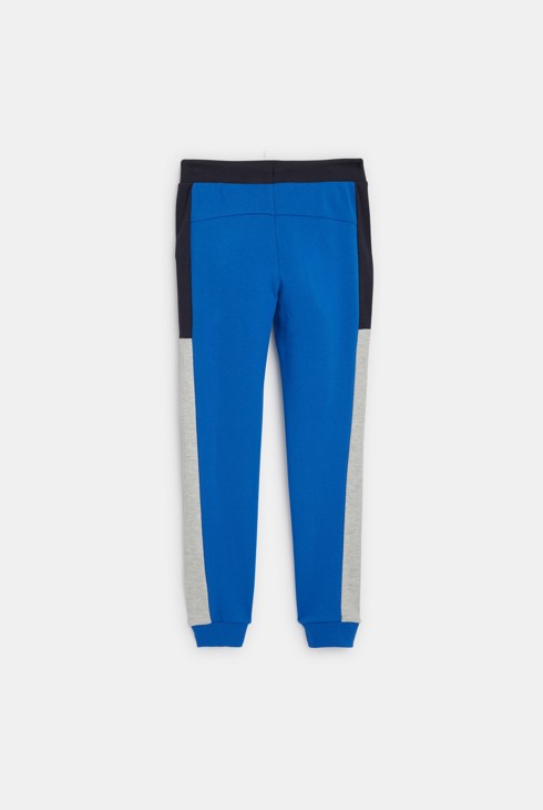 Jogging en molleton bleu Garçon 2
