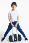Sac bowling zippé vert kaki mixte 1