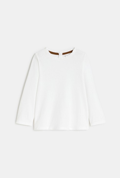 Pantalons de peto curts de fantasia càlids i samarreta grisa bebè nena 2