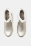 Boots irisées élastiquées gris fille 2