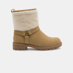 Gefütterte Stiefel in Beige für Mädchen 1