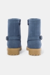 Boots motardes bleu fille 4