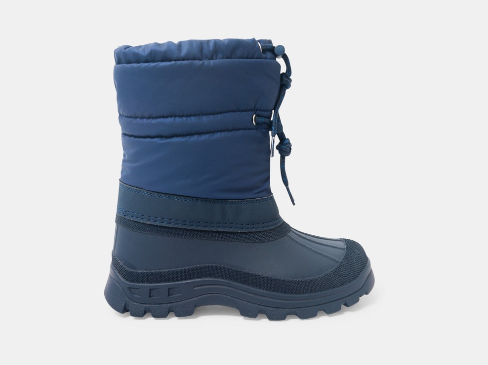 Boots de neige chaudes fourrées noir garçon 1