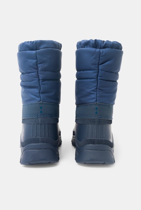 Gefütterte Schneestiefel in Schwarz für Jungen 2