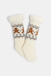 Chaussettes antiglisse blanc bébé garçon 2