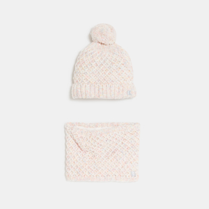 Girl's matching beanie + snood 1