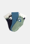Chaussettes thème hiver vert bébé garçon (lot de 3) 2