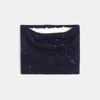 Snood à paillettes bleu marine Fille